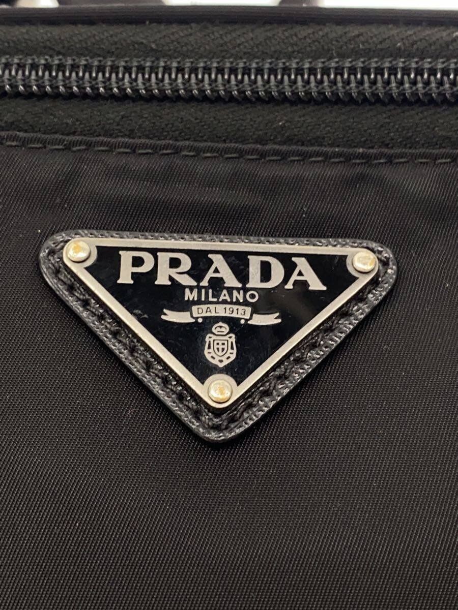 PRADA waist bag nylon black 2VL033 Used thumbnail 5