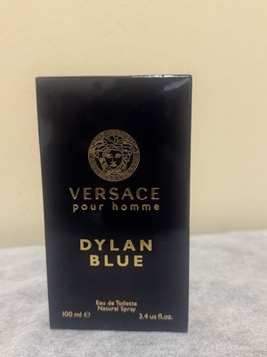 Versace Dylan Blue Pour Homme Eau de Toilette Spray 3.4 fl oz Regular Size