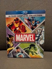 Marvel Animated Features 8-Film Complete Collection Blu-ray w/Rare Slipcover 