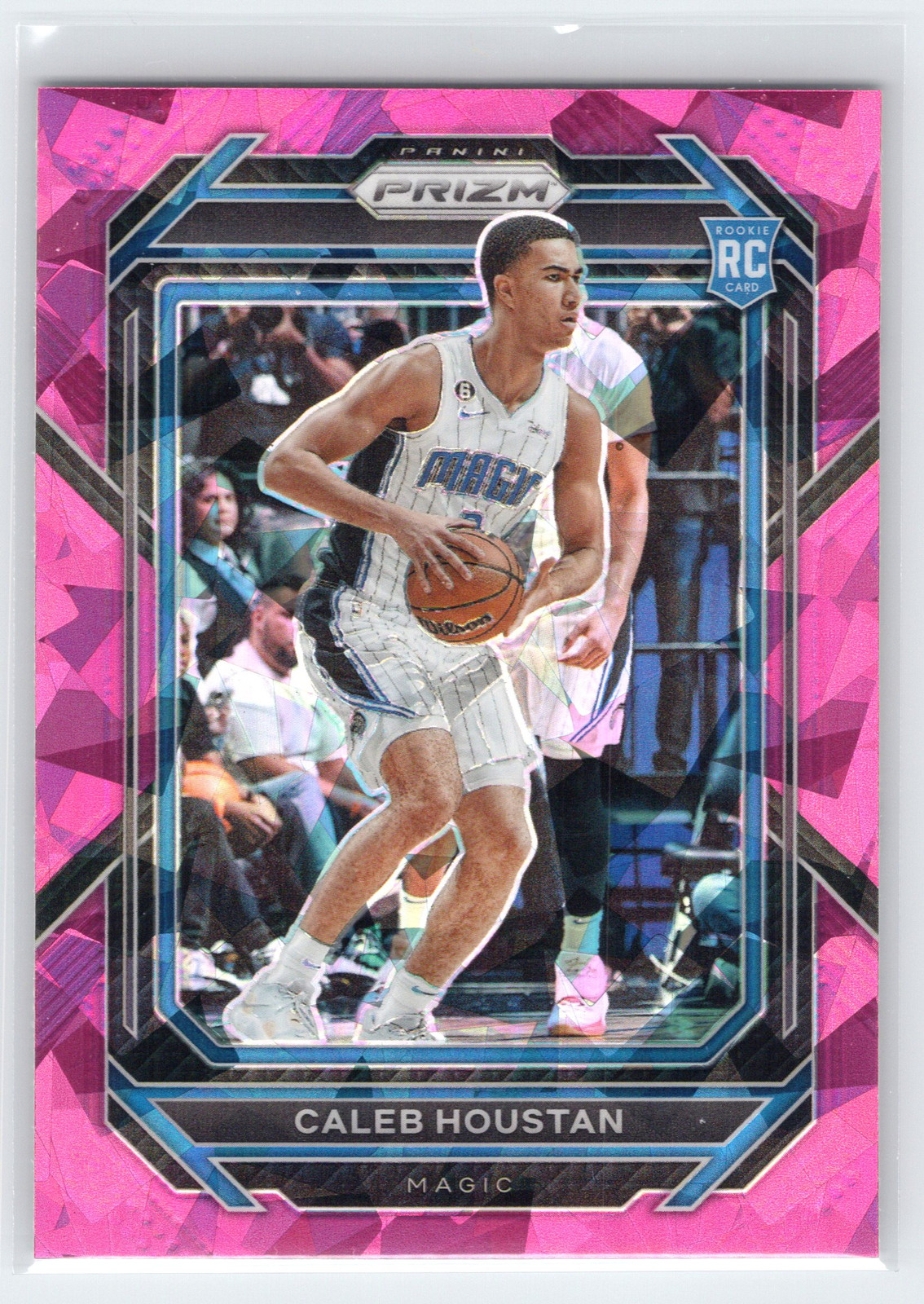 Caleb Houstan - 2022-23 Panini Prizm - Pink Ice #269 - Rookie - Orlando Magic