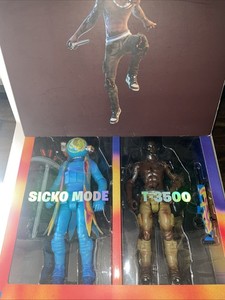 Travis Scott x Fortnite Sicko Modeフィギュア Travis Scott Signed Fortnite Action Figure Duo 2 Set SICKO MODE T