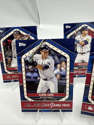 Juego completo de 10 WRAPPER REDEMPTION 2025 Topps All-Star Game Atlanta exclusivo - Imagen 6 de 11