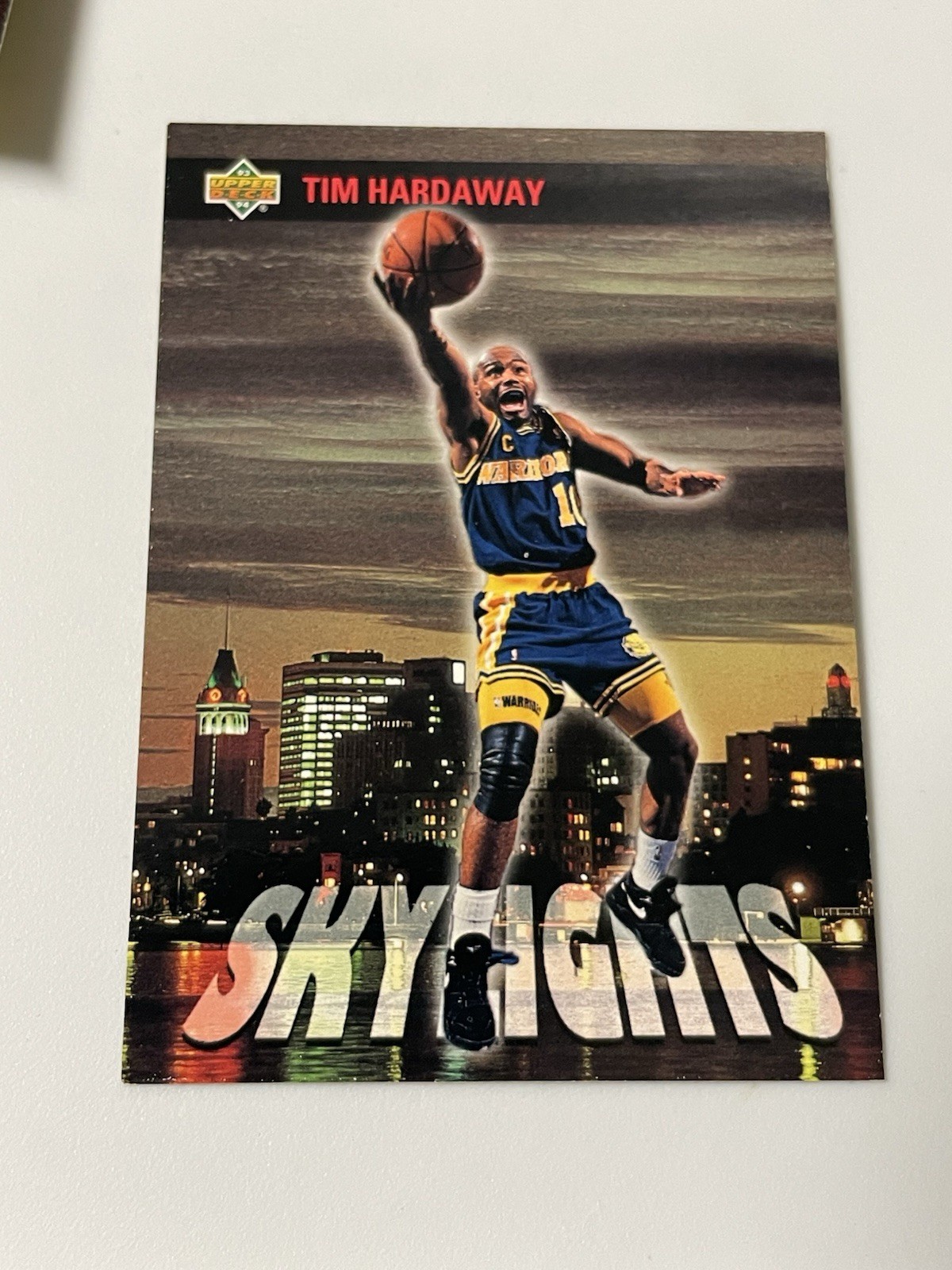 1993-94 Upper Deck Skylights Tim Hardaway Golden State Warriors