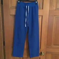 Figs Women s Blue Technical Collection Scrub Pants Size XS/P EUC