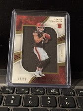 2025 Immaculate - Dillon Gabriel Clearly Immaculate Rookie Jersey /99 SSP Browns
