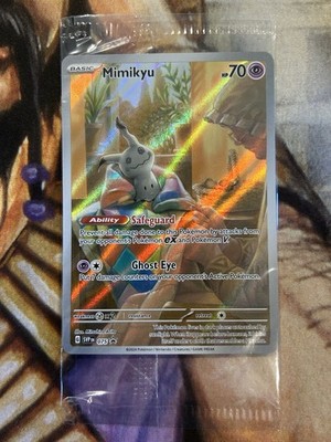 Mimikyu Paldean Fates ETB Black Star Promo Pokemon SVP075 English