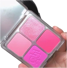 New HUDA BEAUTY Blush Filter Blurring Blushlighters Baby Pink Palette In Box