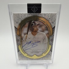 2024 Topps Transcendent Autographs Rafael Devers #TCA-RD/25 (AU) Red Sox Giants