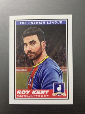 Roy Kent Ted Lasso Soccer Card by Cuyler Smith Artist-Signed Only 230 Made!