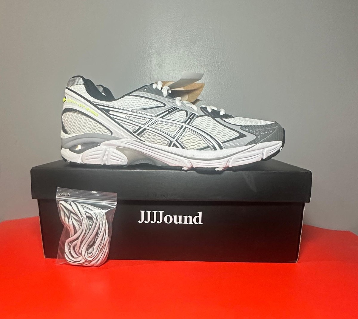 Size 12 - ASICS JJJJound x GT 2160 White Black | eBay
