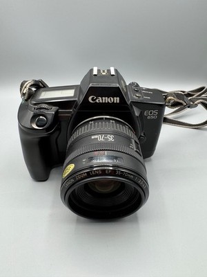  Canon EOS 650 Schwarz - Kamera - Spiegelreflexkamera mit Objektiv