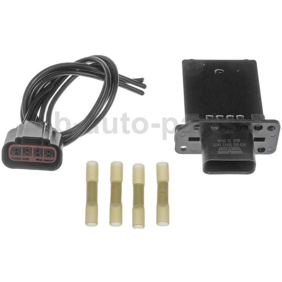 Kit de resistencia del motor soplador HVAC delantero para Nissan Frontier 2005 2006 2007 2008 Foto 3 de 4