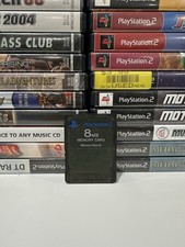 Sony PlayStation 2 Memory Card PS2 Genuine Official MagicGate 8MB SCPH-10020