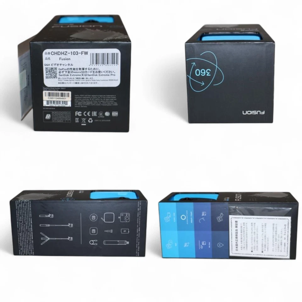 GoPro Fusion 360 Degree Digital Camera CHDHZ-103 w/BOX Used - Image 4 of 4