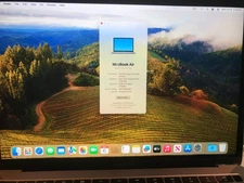 Apple MacBook Air 2018 A1932 13.3"  i5 8GB 128GB Gray Service Battery  #711