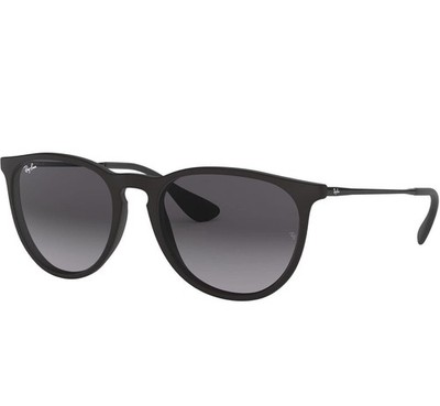 Ray-Ban RB4171 Erika 54mm Black Frame Gray Gradient Sunglasses Unisex