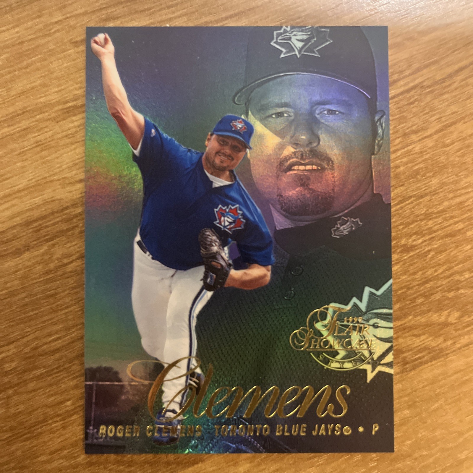 1997 Flair Showcase - Roger Clemens #21 Row 2 - Blue Jays