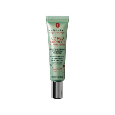 Erborian - Getönte Anti-Rötungen Creme CC Red Correct - 15 ml (1er Pack), rot 
