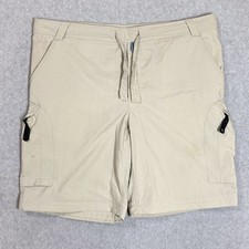 Nike ACG Shorts Mens XL 42 Light Tan Cargo Zip Off Hiking Gorp Outdoors Trail
