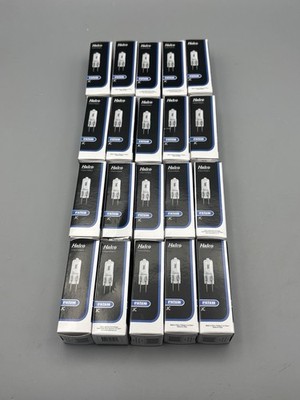 Lot 20 Halco JC10 12V 10W Prism Halogen Bi-Pin Light Bulbs 107008 New