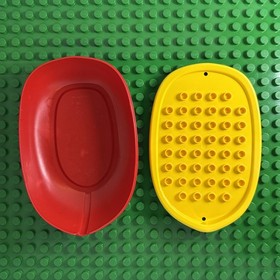 Lego Duplo boat yellow and red 10805 10875