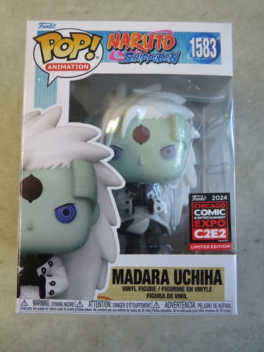 Funko Pop! Animation Naruto Shippuden #1583 Madara Uchiha C2E2 Figure In Box