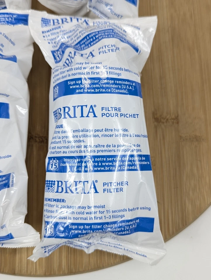 4 Pack Brita Pitcher Filter Refillable Refill Packs Dispensers BPA-Free - Image 2 of 4