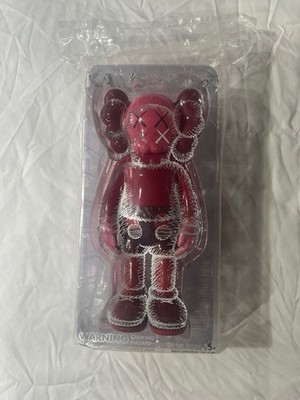 KAWS Companion Open Edition RED Vinyl Figure, NEW in package