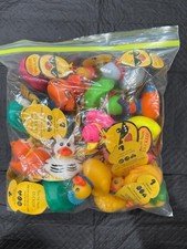 Assortment of Rubber Duckies for Jeep Ducking  Bath Time - 30 Bulk Pack