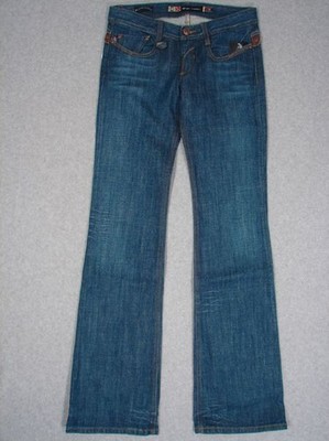 IA31325 *NWT* DESIGNER DENIM **OLIGO TISSEW** PUSSY WILLOW WOMENS JEANS - sz27