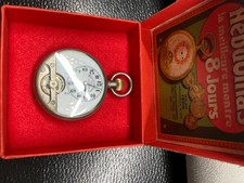 Hebdomas 8 Day Pocket Watch 0.925 silver case