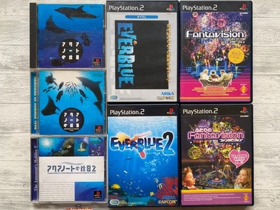 SONY PS 1 2 Aquanaut's Holiday 1 2 Memories of Summer & Ever Blue & Fantavision