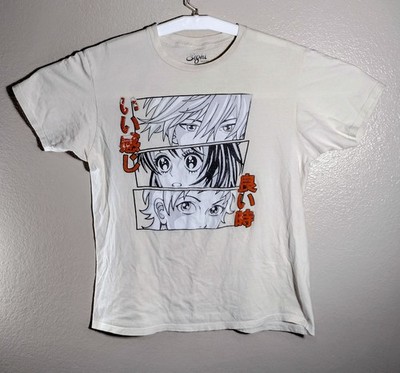 Eighty Eight Brand Unisex Legendary Japanese Anime T-Shirt, White