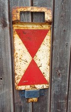 DB Zugschlusstafel, Zg 2 f&uuml;r Kennzeichnung f&uuml;r das Zug ende!