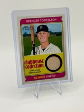 2023 Topps Heritage Clubhouse Collection Relics Spencer Torkelson #CCR-ST (MEM)