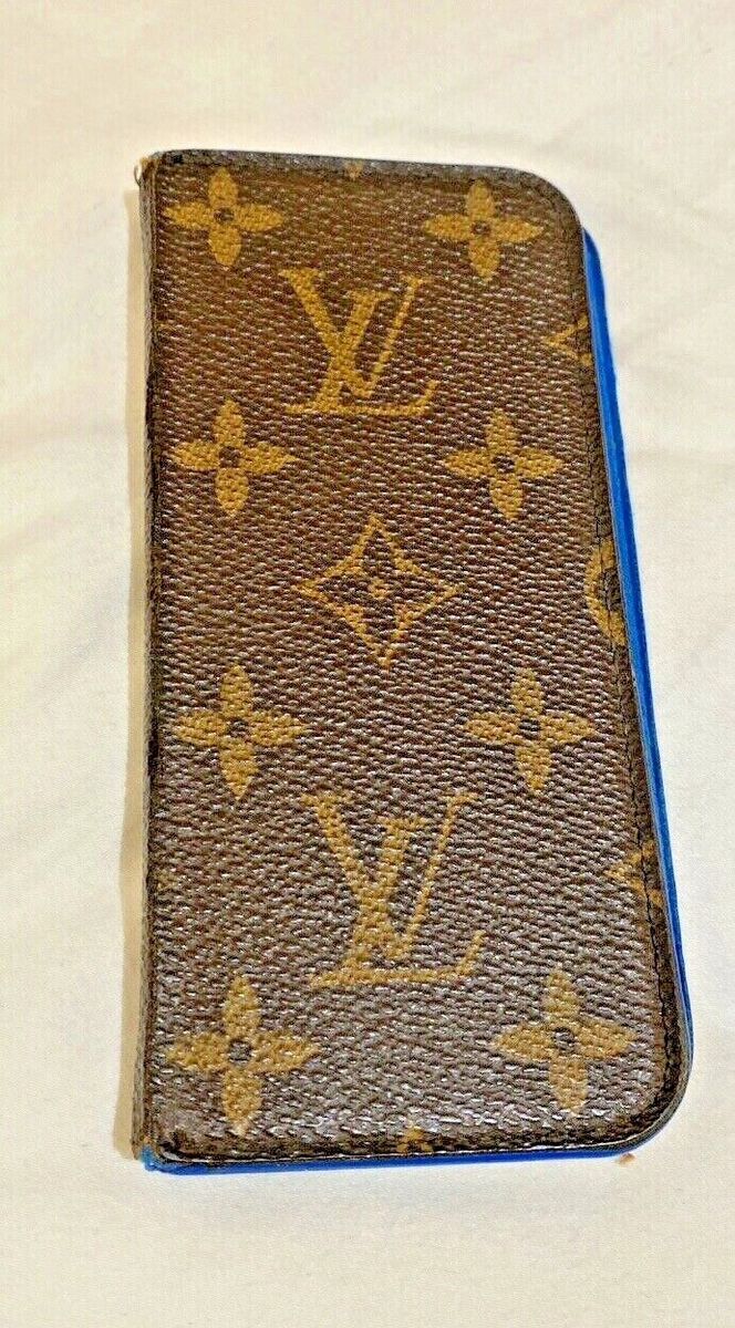 Authentic Louis Vuitton Monogram Folio Iphone 6 Case M61422 LV