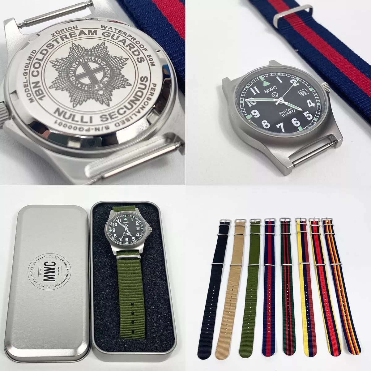 Current military shop watches