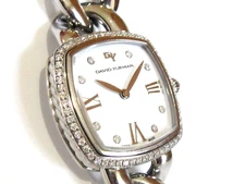DAVID YURMAN ALBION DIAMOND BEZEL and DIAL BRACELET WATCH