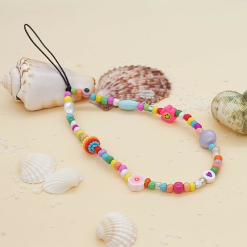 Beads Charms Hand Wrist Lanyard Colorful Fashion Strap String Phone AUS Stock - Picture 56 of 66