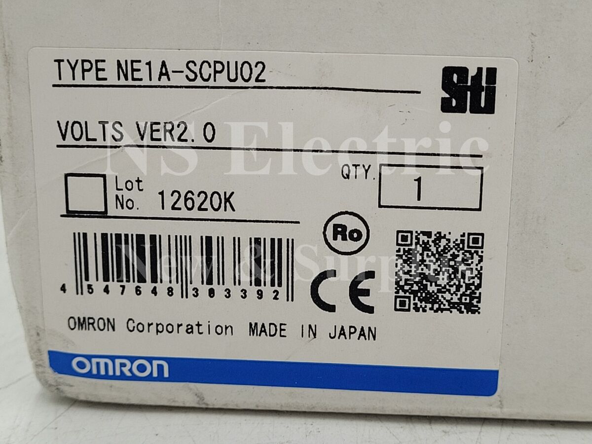 OMRON NE1A-SCPU02 SAFELY NETWORK CONTROLLER New | eBay OMRON NE1A-SCPU02 SAFELY NETWORK CONTROLLER New | eBay