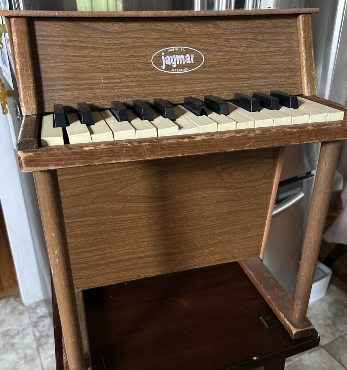 JAYMAR トイピアノ　アンティーク Vintage Jaymar Child's Upright Toy Piano - Mid-Century