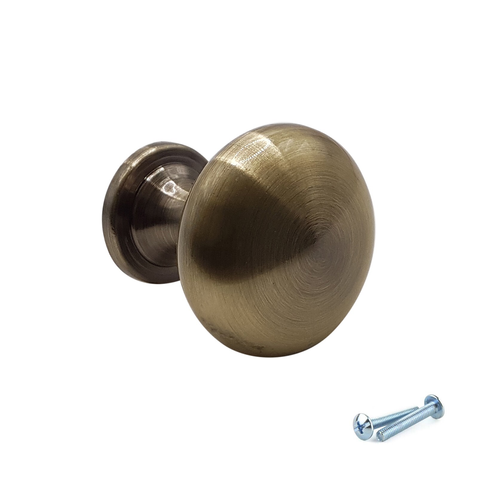 Antique Brass Kitchen Cabinet Door Knob Handles Cupboard Drawer Furniture Pull