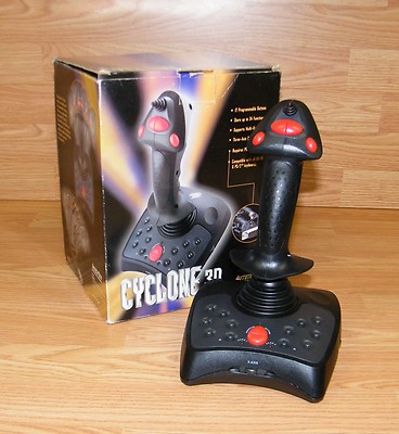 InterAct Multimedia Cyclone 3D (SV-244) PC Corded Controller Joystick *IN BOX* 