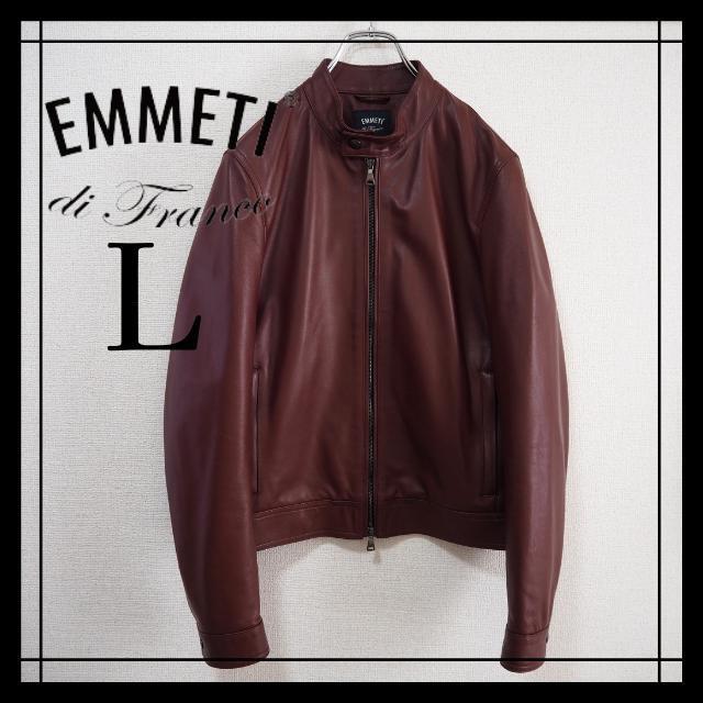 ジャケット・アウター EMMETI BIKER JACKET IN LAMBSKIN NAPPA EMMETI BIKER JACKET IN LAMBSKIN NAPPA