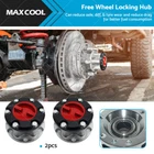 2x Free Wheel Locking Hub Suitable For Toyota Hilux KZN165 LN167 LN172 4X4 97-05