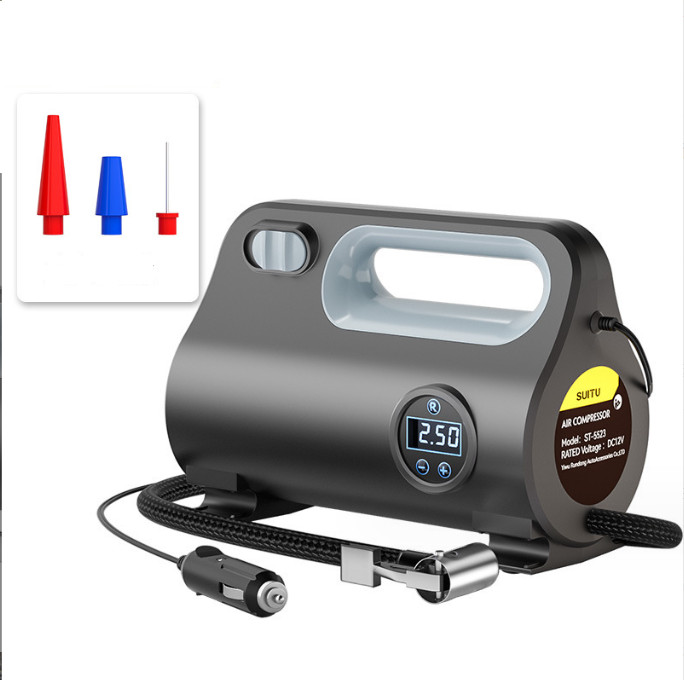 Heavy Duty Portable Air Compressor Car Tire Inflator Electric Pump Auto 12V