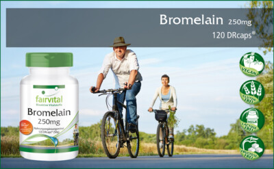 Bromelain-Kapseln Mit 1125 GDU / 2250 FIP - Essentials