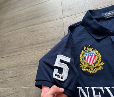 Polo Ralph Lauren New York USA #5 Polo Shirt Big Pony Chief Keef