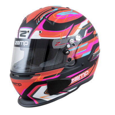 FIA Zamp Helm R70E Rot/Schwarz/Blau  FIA 8859-2015 Motorsport Rennsport