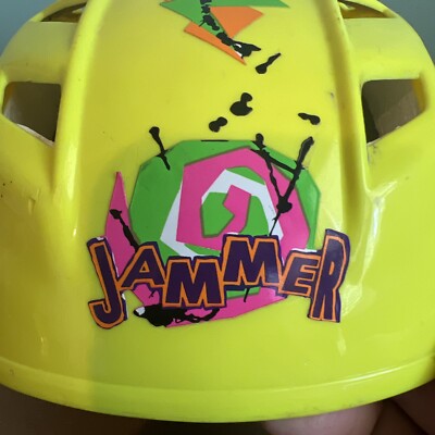 Vintage BSI Bell Jammer Yellow Skateboard BMX Helmet Retro 90s Neon Splatter | eBay Vintage BSI Bell Jammer Yellow Skateboard BMX Helmet Retro 90s Neon Splatter | eBay